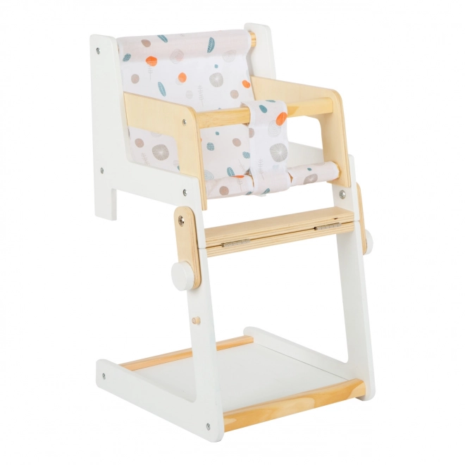 Petite Chaise Haute Multi-fonctions pour Poupées Little Button