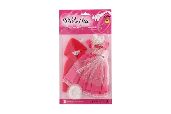 Vêtements avec accessoires pour poupées 2 pièces