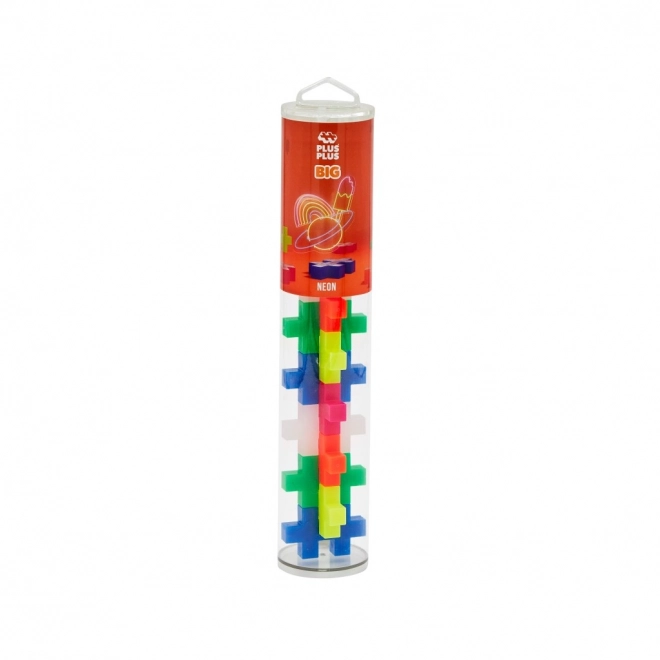 Plus-Plus BIG Neon ensemble créatif