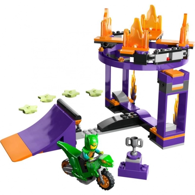 Défi cascade avec rampe et cerceau LEGO City Stuntz