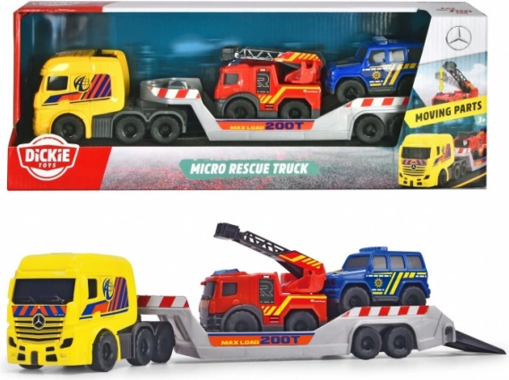 Mini dépanneuse avec véhicules SOS 32 cm DICKIE TOYS