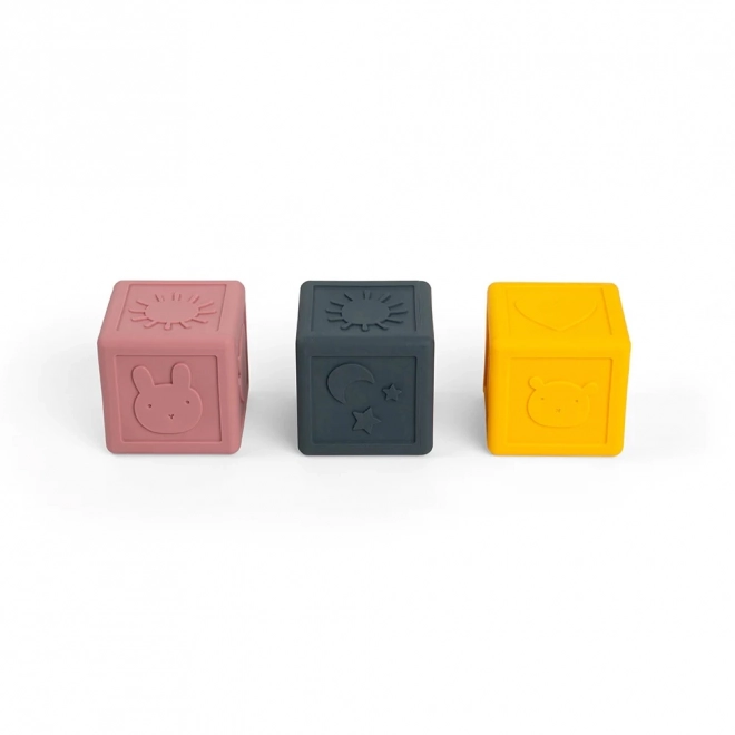 Blocs sensoriels en silicone pour enfants