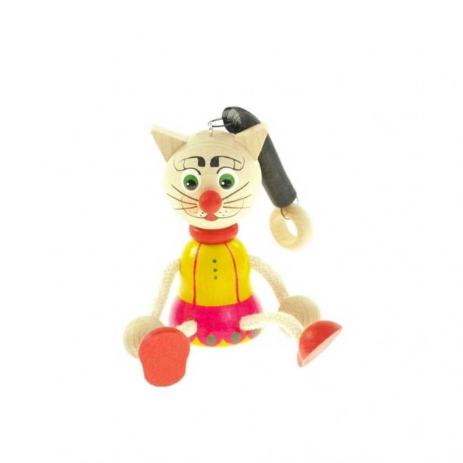Chat sur ressort pour enfants