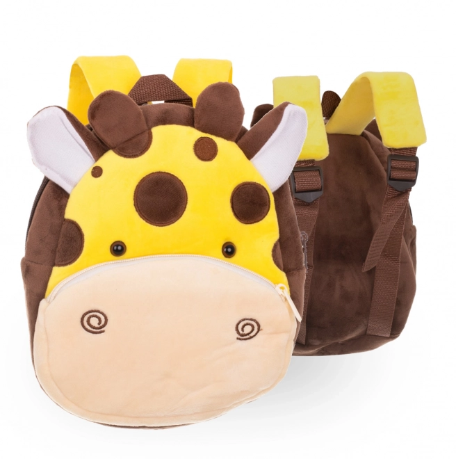 Sac à dos en peluche pour enfants - girafe