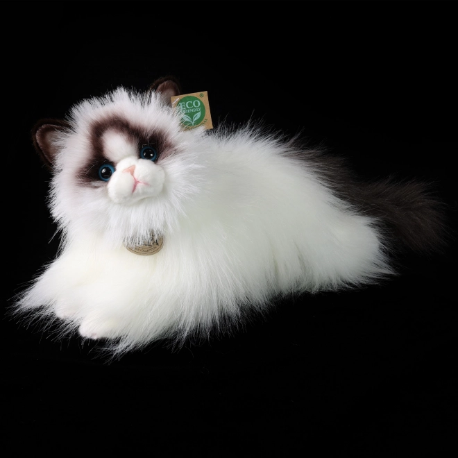 Chat Ragdoll en peluche 35 cm écologique