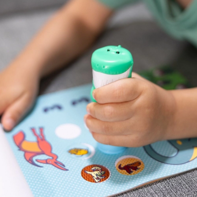 Ensemble créatif d'autocollants avec dinosaures – Melissa & Doug
