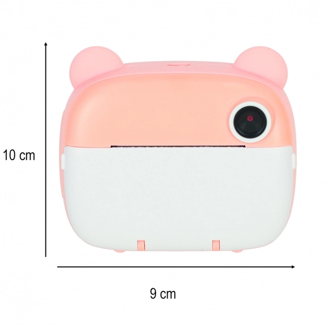 Appareil photo pour enfants ours rose