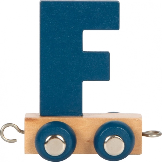 Petit train polaire alphabet avec la lettre F
