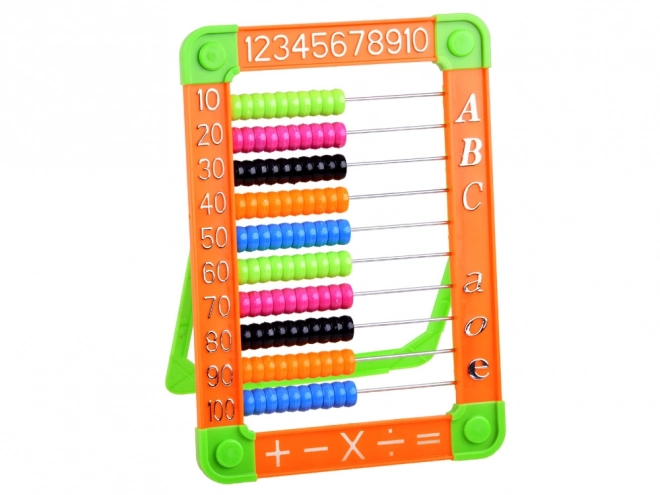 Compteur en plastique coloré pour enfants