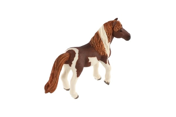 Poney domestique Shetland en plastique zooté 12cm dans un sachet