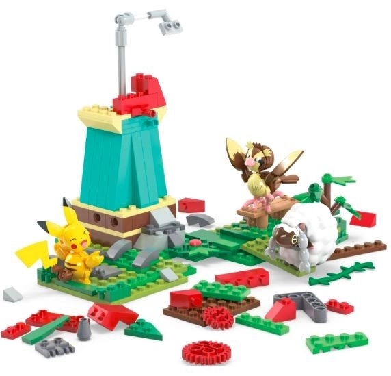 Construction Pokémon moulin à vent rural