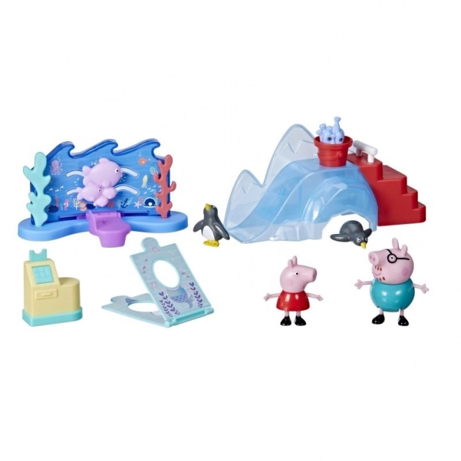 Ensemble de figurines Peppa Pig - Aventures à l'aquarium