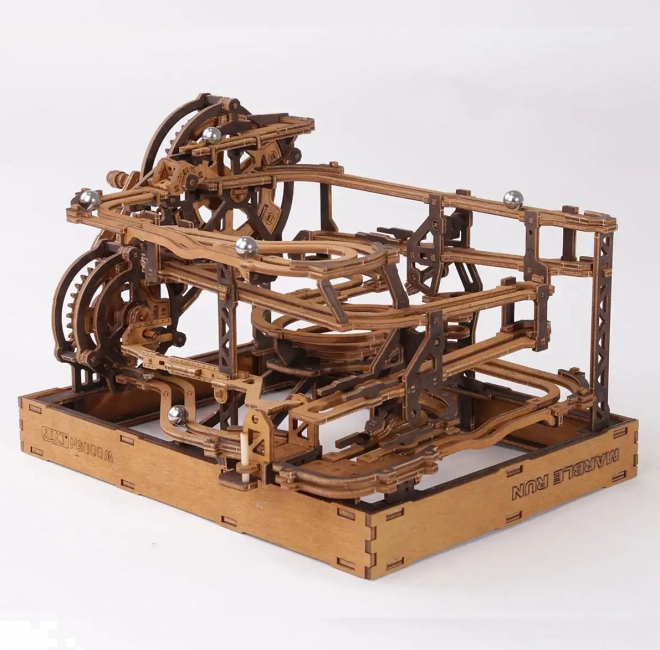 WOODEN CITY Puzzle en bois 3D Piste à billes 265 pièces