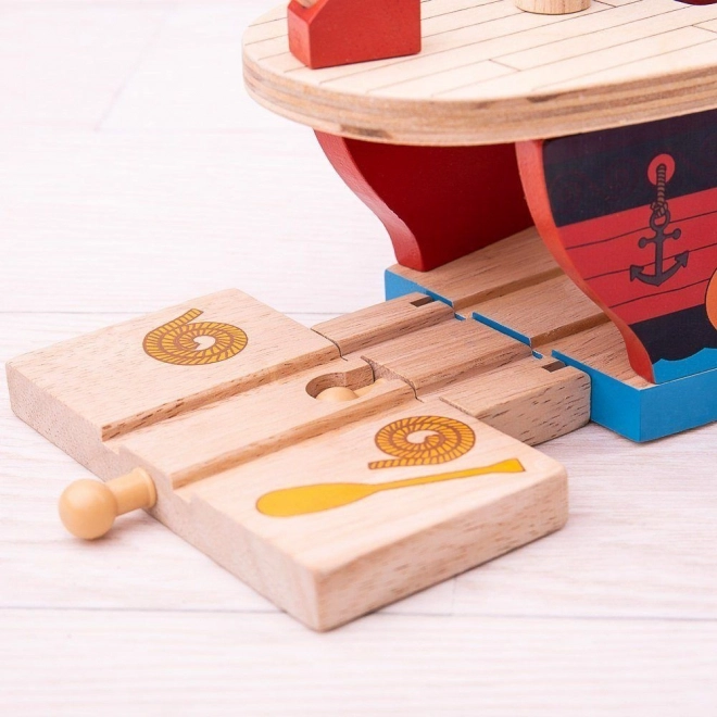 Galère Pirate Bigjigs Rail