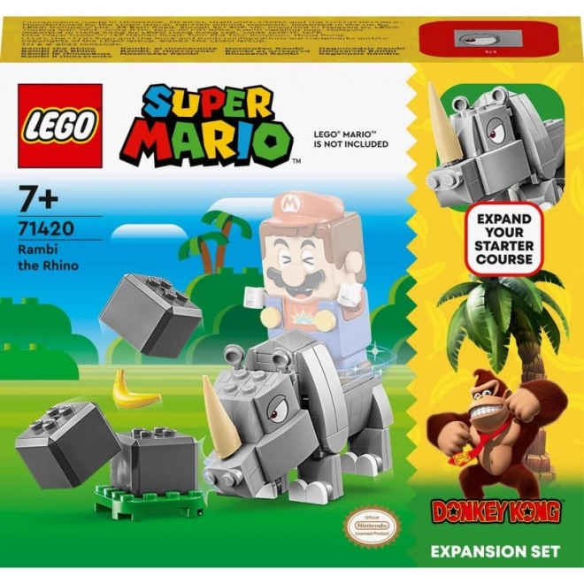 Rhinocéros Rambi - Ensemble d'extension LEGO Super Mario