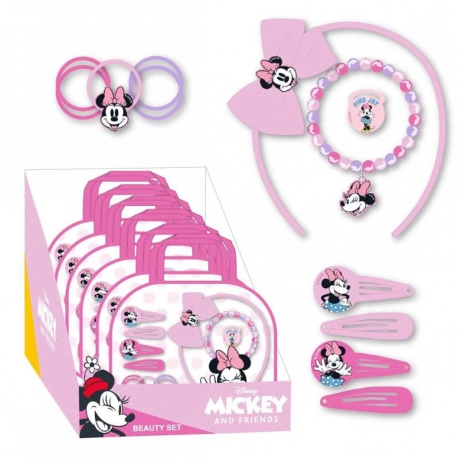 Ensemble d'accessoires pour cheveux Minnie 12pcs