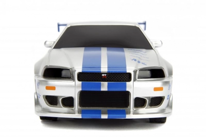 Voiture RC Rychle a Zběsile Nissan Skyline 1:24
