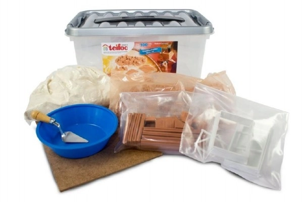 Jeu de construction Teifoc Set de démarrage dans une boîte en plastique - 100 pièces