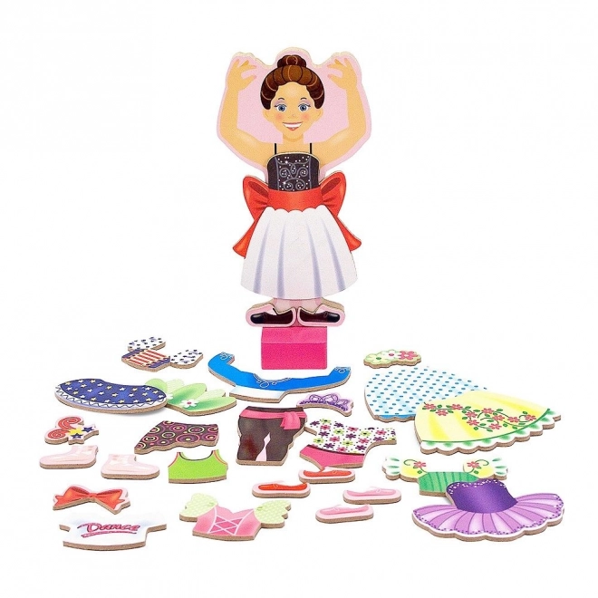 Habillage magnétique Nina Ballerina