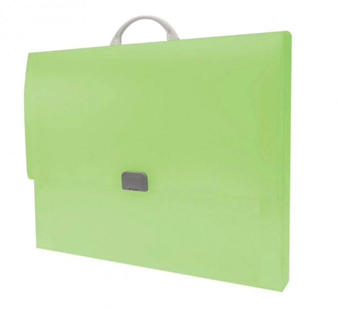 Valise avec verrou A3 Opaline Givre Vert