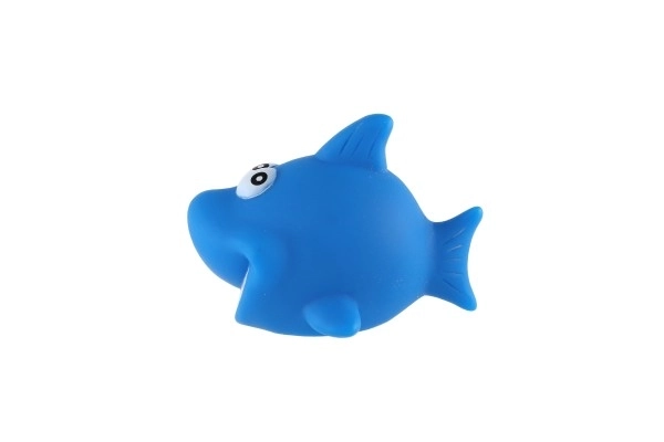 Requin jouet lumineux dans l'eau en plastique 6cm sur piles 15 pièces dans un bocal