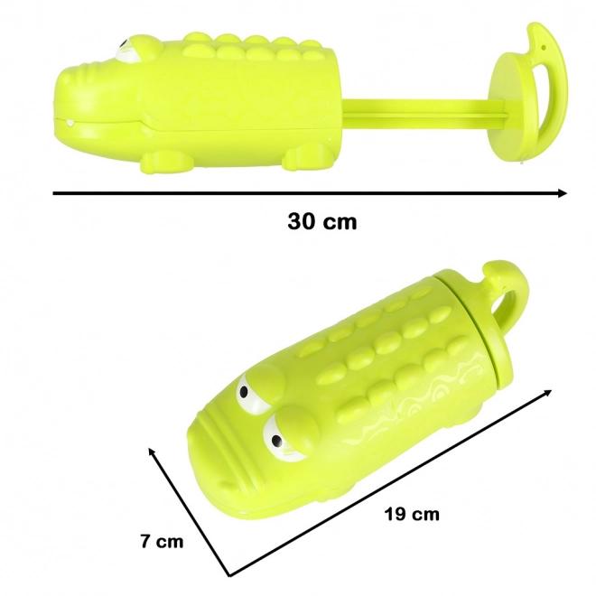 Pistolet à eau crocodile