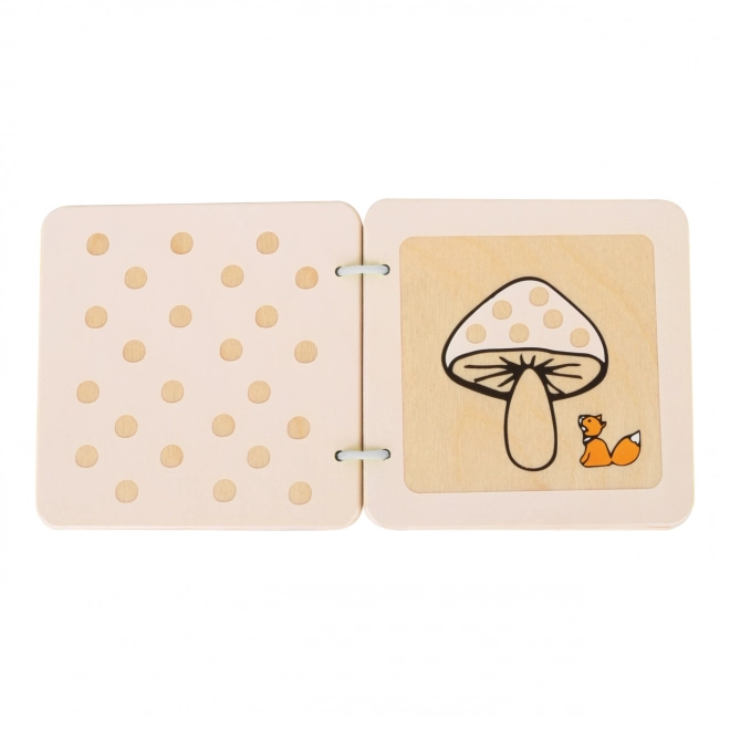 Small Foot Livre en bois Lex