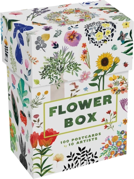 Boîte Florale 100 Cartes Postales Chronicle Books