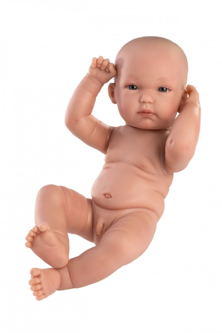 Llorens 63501 NOUVEAU-NÉ GARÇON - poupée réaliste bébé avec corps en vinyle - 35 cm