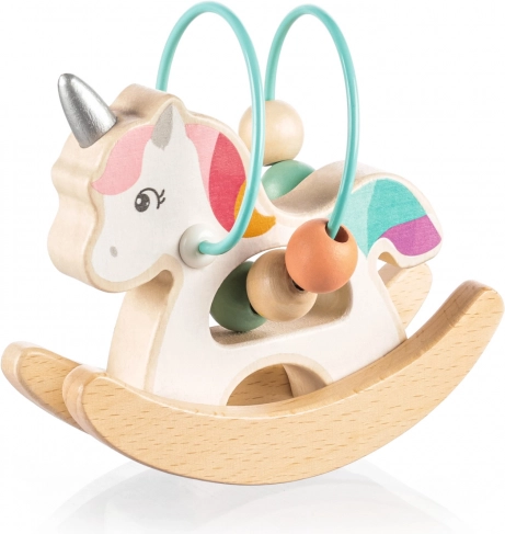 Licorne d’activités en bois, Menthe