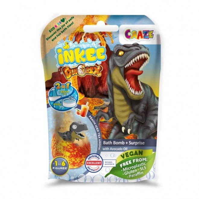 Bombe de bain effervescente avec surprise Dinosaure