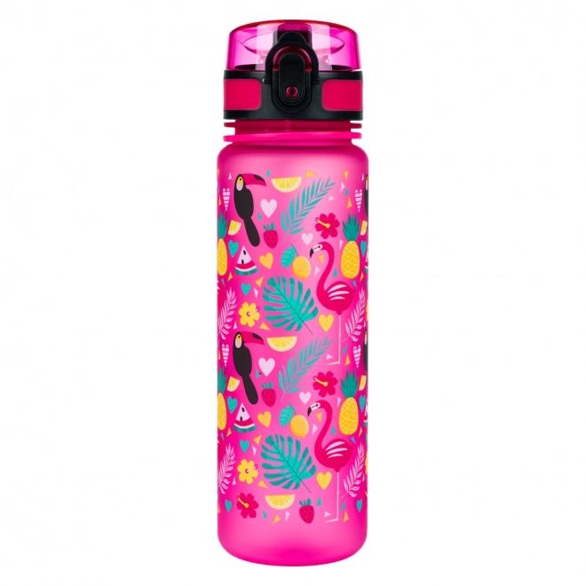 Bouteille à boire en Tritan BAAGL Flamants roses, 500 ml