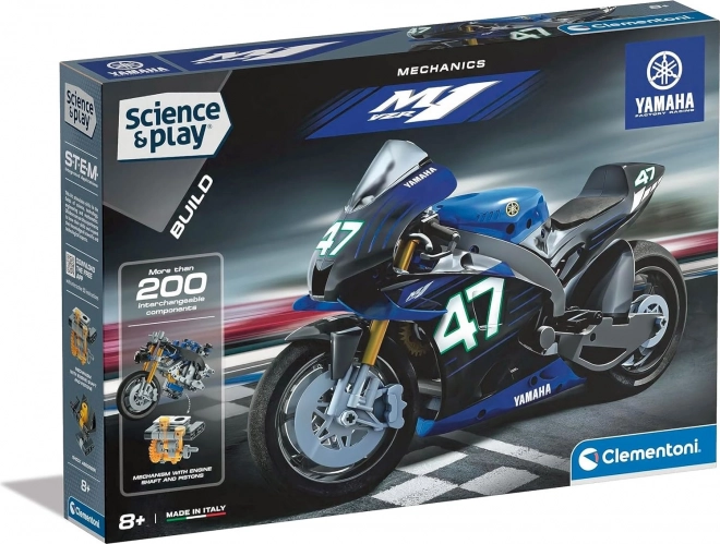 CLEMENTONI Science&Play Laboratoire mécanique Moto Yamaha