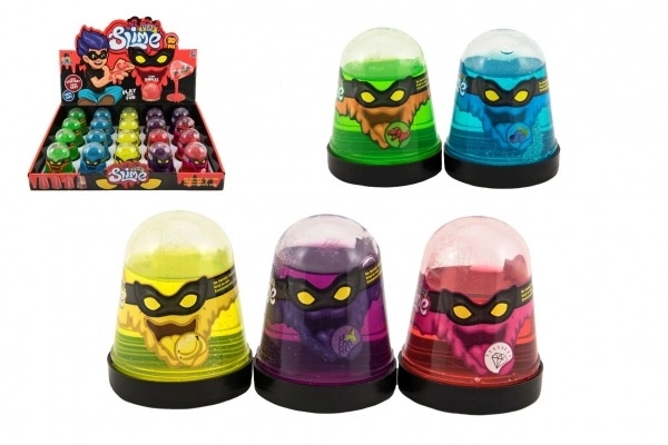 Sliz - matière 100g 6x8cm assortiment de couleurs dans un cône en plastique
