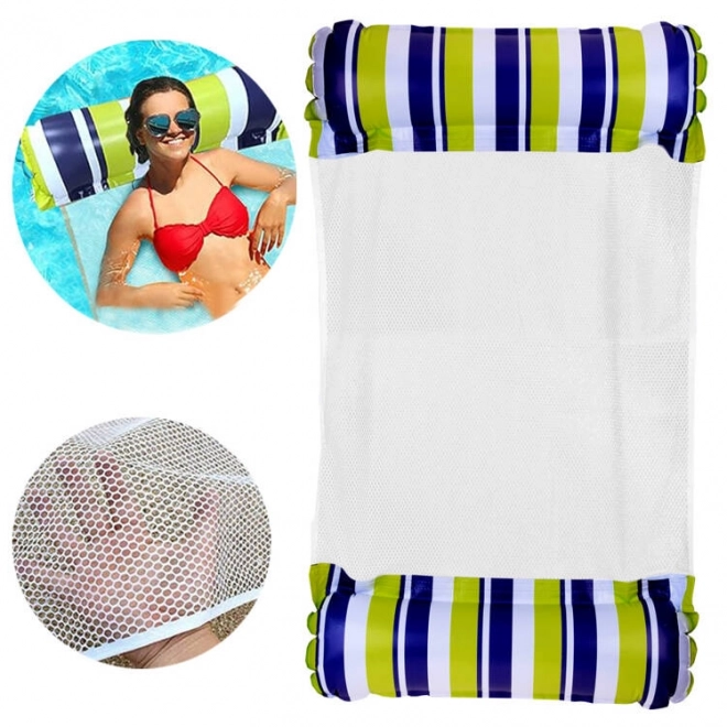 Hamac aquatique gonflable piscine et plage
