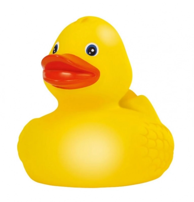 Canard de bain en caoutchouc coloré