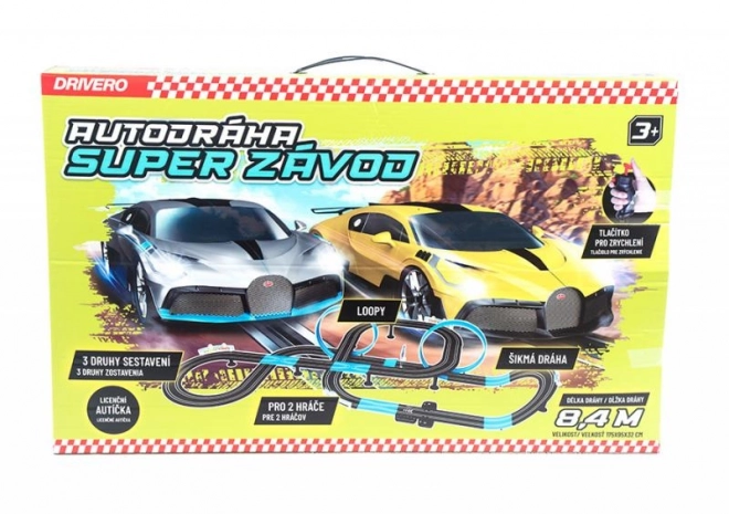 DRIVERO Circuit Automobile 8,4m Grande Course