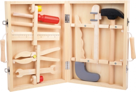 Small Foot valisette en bois avec outils Maik