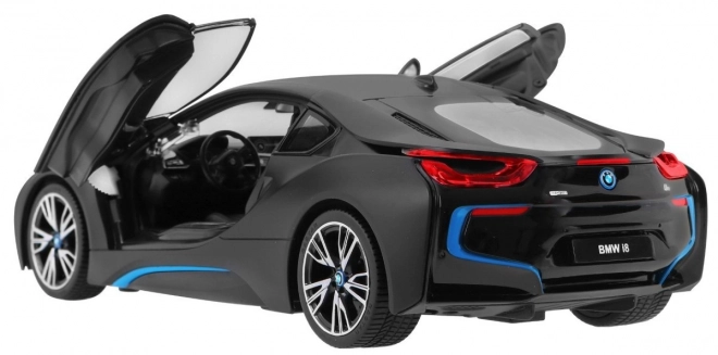 BMW i8 noir RASTAR 1:14 voiture télécommandée + télécommande 2,4 GHz