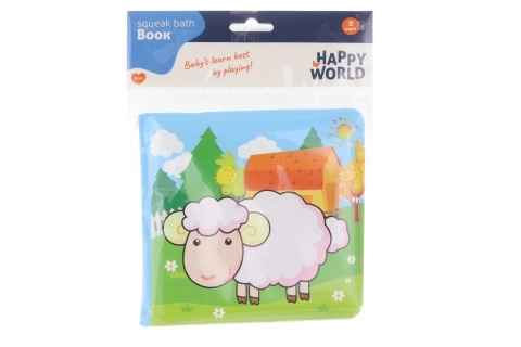 Livre doux pour les tout-petits - Monde heureux