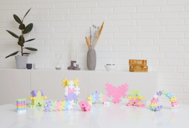 Kit de construction créatif Plus-Plus BIG Pastel pour enfants