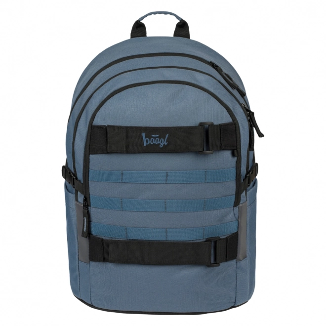 Ensemble de sacs scolaires Skate Dust Blue: sac à dos, trousse, sac de sport