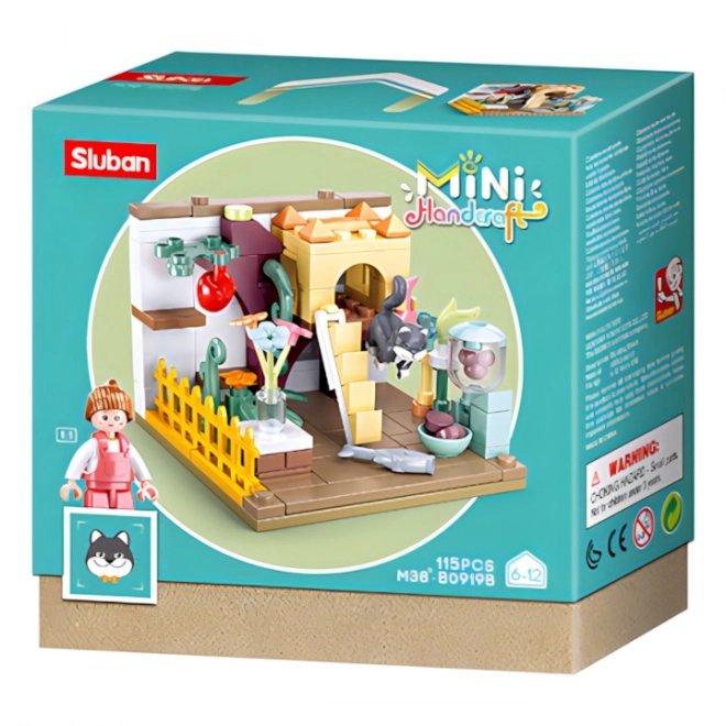 Sluban Mini Handcraft M38-B0919B Maison pour chat
