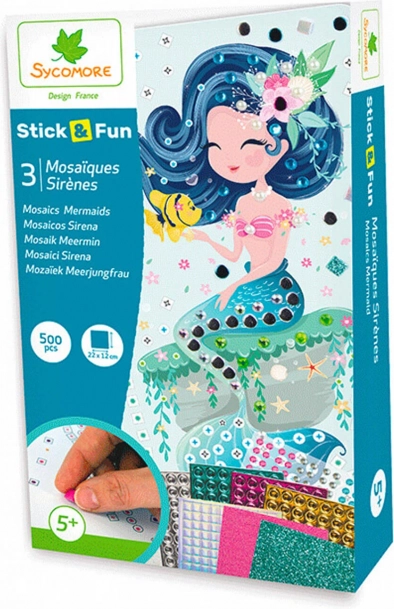 Stick & Fun - Petite mosaïque Sirènes