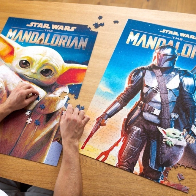 TREFL Puzzle Premium Plus Star Wars : Mandalorian - Grogu 1000 pièces
