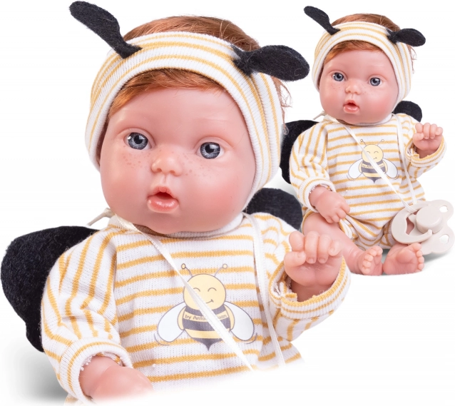 Poupée réaliste bébé Picolín Petite Abeille 21 cm
