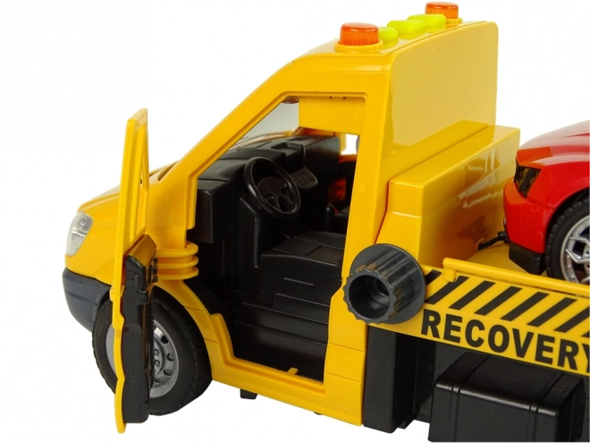Transporteur Camion Auto de Remorquage Assisté Sons Lumières