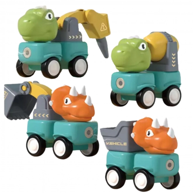 Ensemble de construction dinosaures blocs magnétiques Woopie