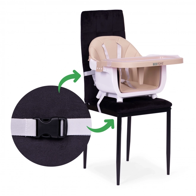 Chaise haute pour enfants 2 en 1 de ECOTOYS