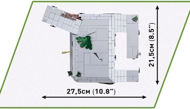 Bunkr Regelbau 667 en Blocs COBI